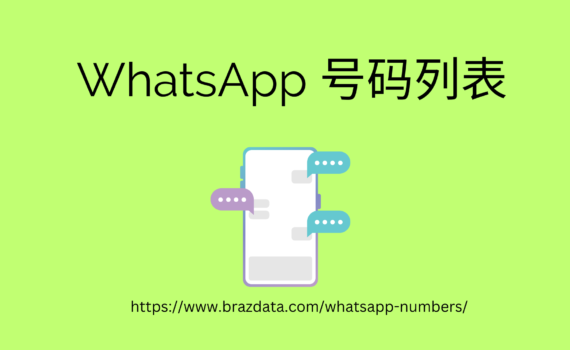 WhatsApp 号码列表